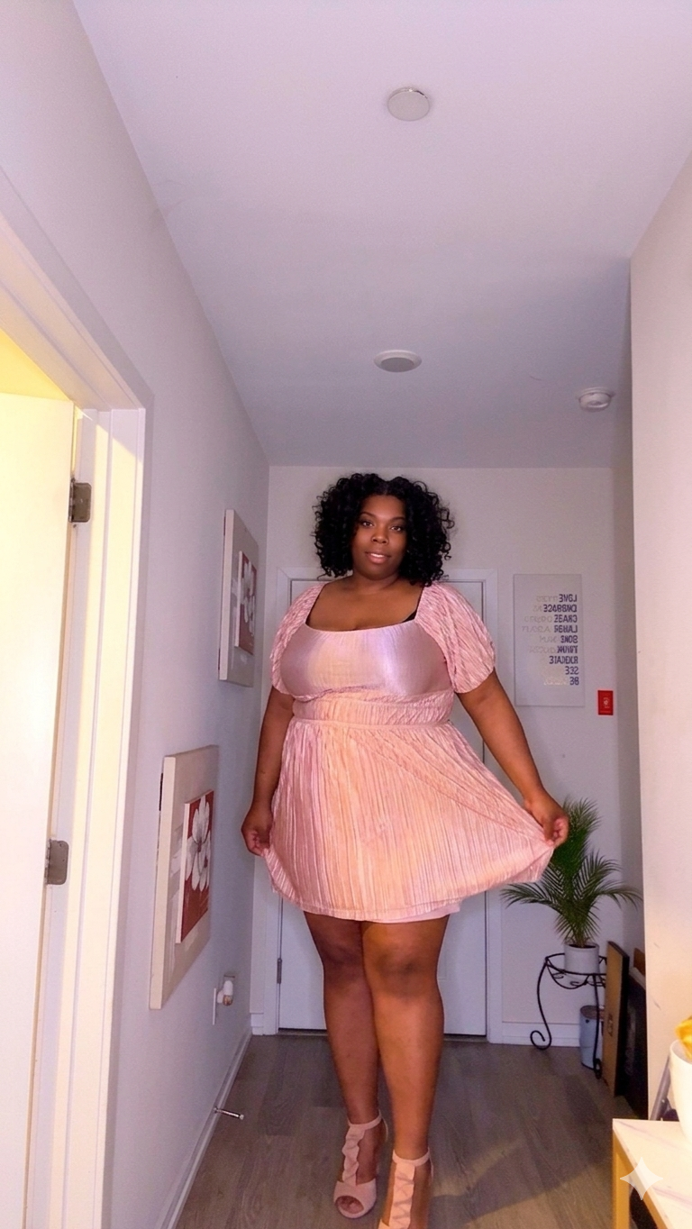 The Rose Quartz Radiance Dress