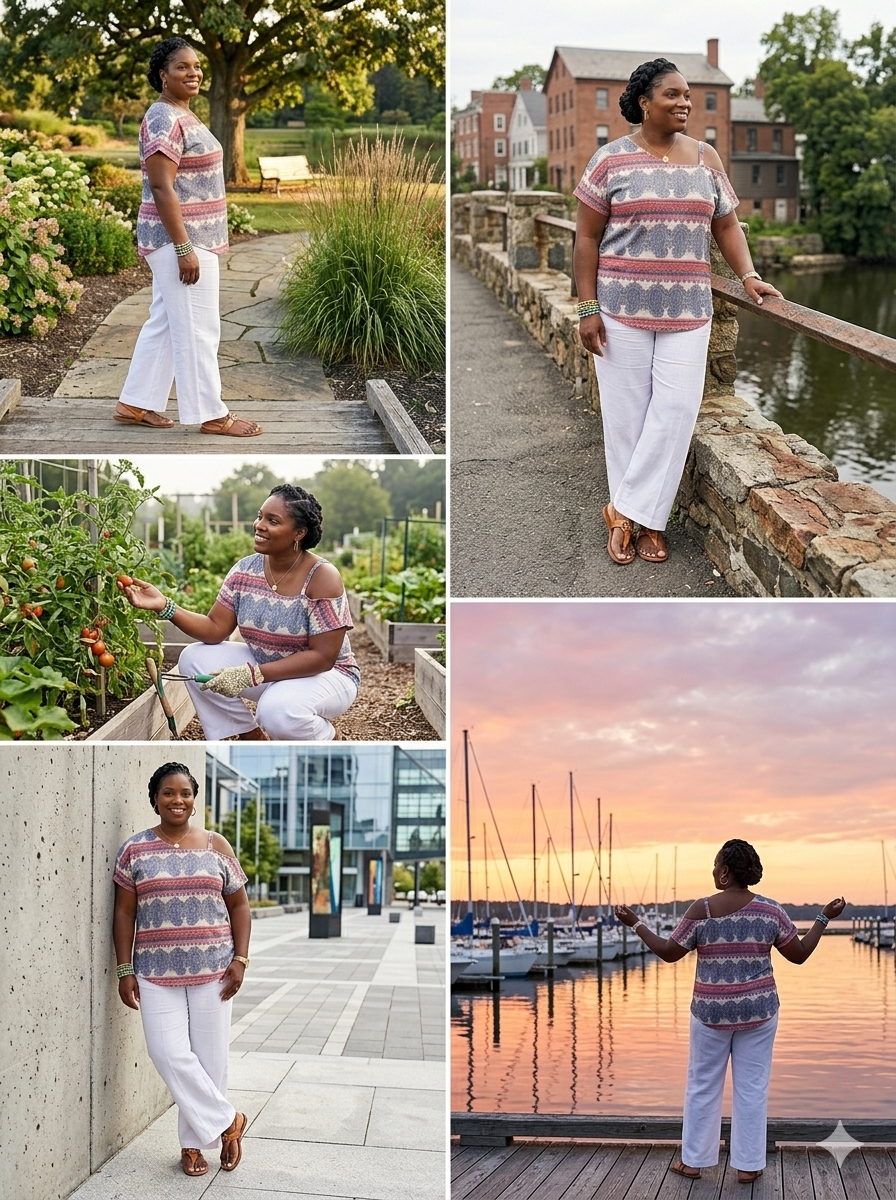 The Savannah Cold-Shoulder Tunic