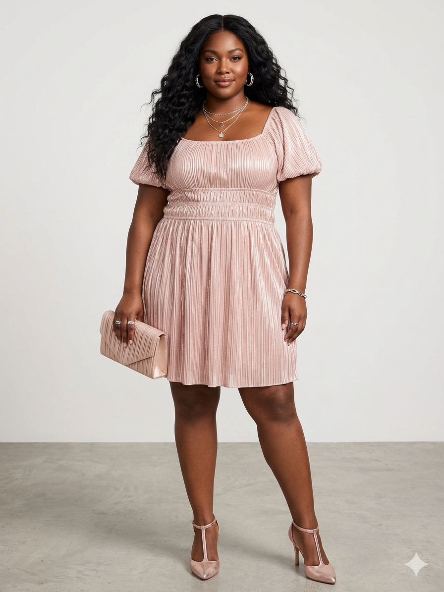 The Rose Quartz Radiance Dress