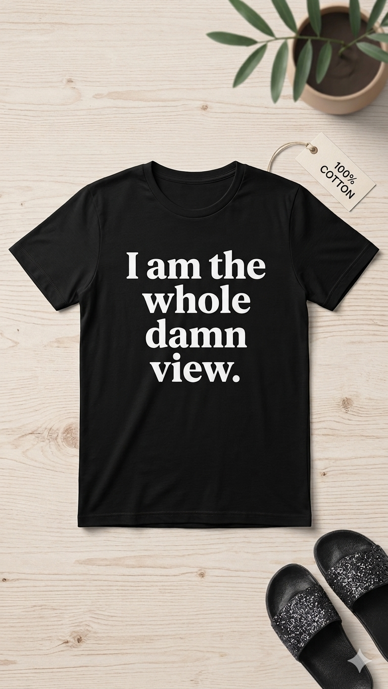 I Am The Whole View T-Shirt (Unisex)