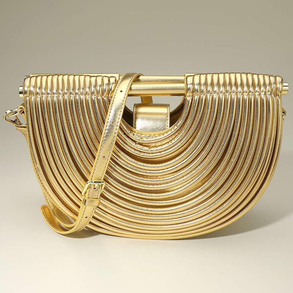 Half Moon Luxe Bag (Multiple Colors)